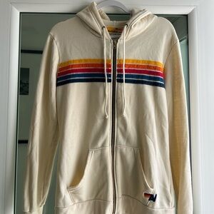 Aviator Nation 5 stripe hoodie